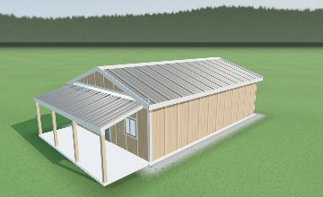 Historical reference example of Workshop + Porch; not a current builder template